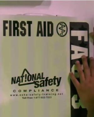 First Aid Safety Training