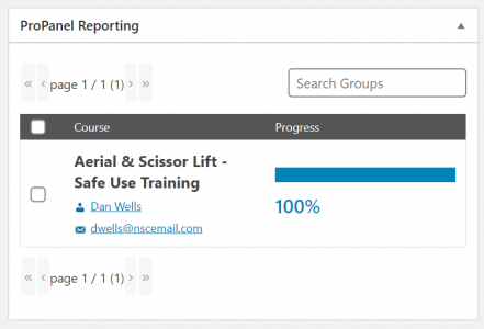 ProPanel Reporting | OSHA Training Online